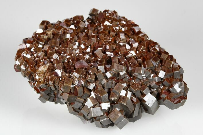 Deep Red Vanadinite Crystal Cluster - Huge Crystals! #178370